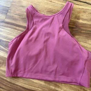 Athleta Conscious Crop bra top